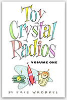 Totally different from Volume 2, this is the original Volume One, updated recently with more graphics and brighter, clearer pix. Rockets, table sets, pocket radios, and other antique radios in full color from 1929 to 1966. Boxes, graphics, model numbers, dates included. Color. See it here: https://www.collectornet.net/books/transistor/index.htm#crystal