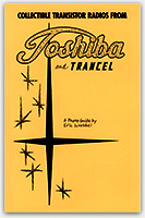 See 61 of the most stylish transistor radios ever made including the 'world's smallest in 1959' and both great lace versions. All the great Trancels too. With model numbers and notes. This book is one of only two books remaining in Eric Wrobbel's catalog that have not been revised and updated to color but is still in its original and rather crude black & white version. Still of considerable value to collectors. See it here: http://www.collectornet.net/books/transistor