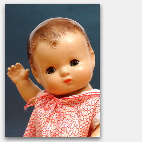 Note cards featuring Patsy and other classic antique and collectible dolls at http://www.collectornet.net/cards/dolls