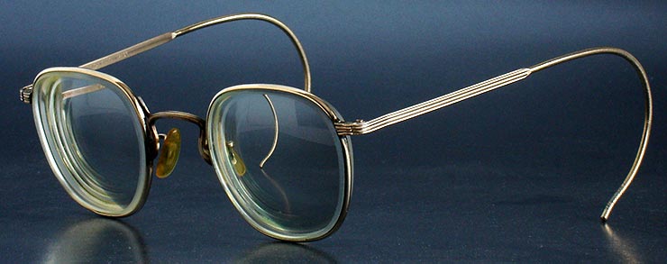 Vintage AO Liner American Optical wire eyeglasses glasses XLNT