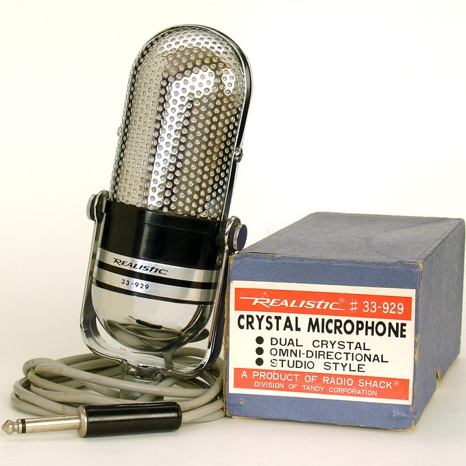 RCA 77-style Realistic Vintage Microphone for sale at http://www.collectornet.net/radio/other
