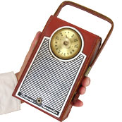 RCA 1-T-2F vintage transistor radio at www.collectornet.net/radio/pocket